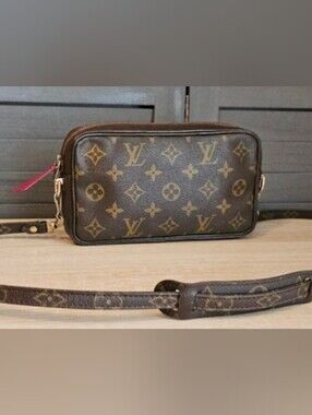 Vintage LOUIS VUITTON Monogram Marly Bandouliere Crossbody